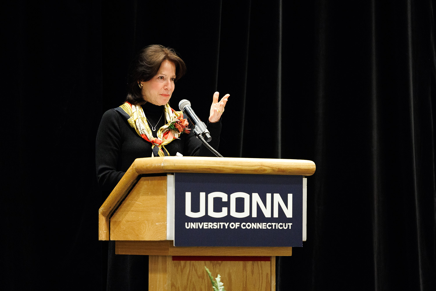 speaker at the Scholars Celebration and Brunch